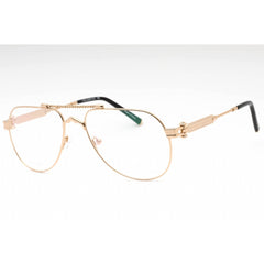 Charriol Men's Eyeglasses - Shiny Gold Metal Aviator Full Rim Frame | PC75105 C01