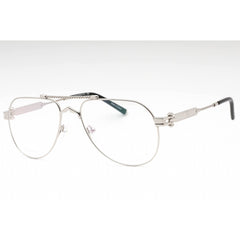 Charriol Men's Eyeglasses - Shiny Silver Metal Aviator Full Rim Frame | PC75105 C02