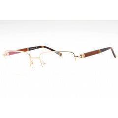 Charriol Men's Eyeglasses - Shiny Gold Tortoise Metal Rectangular Frame | PC75108 C01