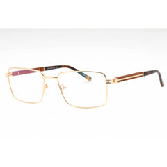 Charriol Men's Eyeglasses - Shiny Gold/Tortoise Metal Rectangular Frame | PC75116 C01