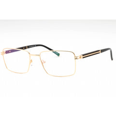 Charriol Women's Eyeglasses - Shiny Gold/Black Metal Rectangular Frame | PC75116 C03