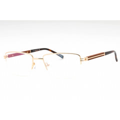 Charriol Men's Eyeglasses - Shiny Gold/Tortoise Metal Rectangular Frame | PC75117 C01