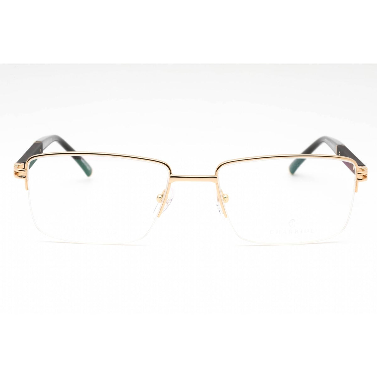 NWT Charriol PC75109-C03 57mm Shiny Gold Black Eyeglasses PHILIPPE CHARRIOL PC75107C03 Shiny Gold Black Rectangle  main image 4