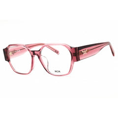 MCM Women's Eyeglasses - Shiny Light Pink Plastic Round Full Rim Frame | MW5008-D 072