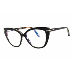 Tom Ford Women's Eyeglasses - Black/Other Acetate Cat Eye Full Rim | FT5673-B 005