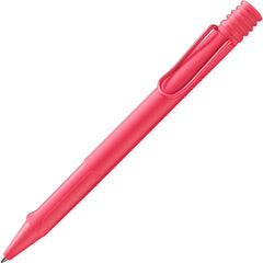 Lamy Ballpoint Pen - Safari Sunset Coral ABS Plastic with Ergonomic Grip | L2B0SUN