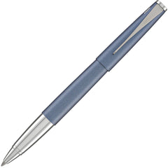 Lamy Rollerball Pen - Studio Glacier Blue Lacquer with Chrome-Plated Grip | L366GL