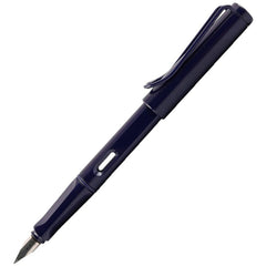 Lamy Fountain Pen - Safari Plastic Body Ergonomic Grip, Dark Dusk | L0A9DDSK