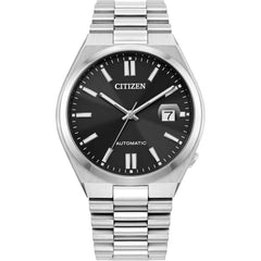 Citizen Men's Watch - Tsuyosa Automatic Black Dial Silver Tone Bracelet | NJ0150-56E