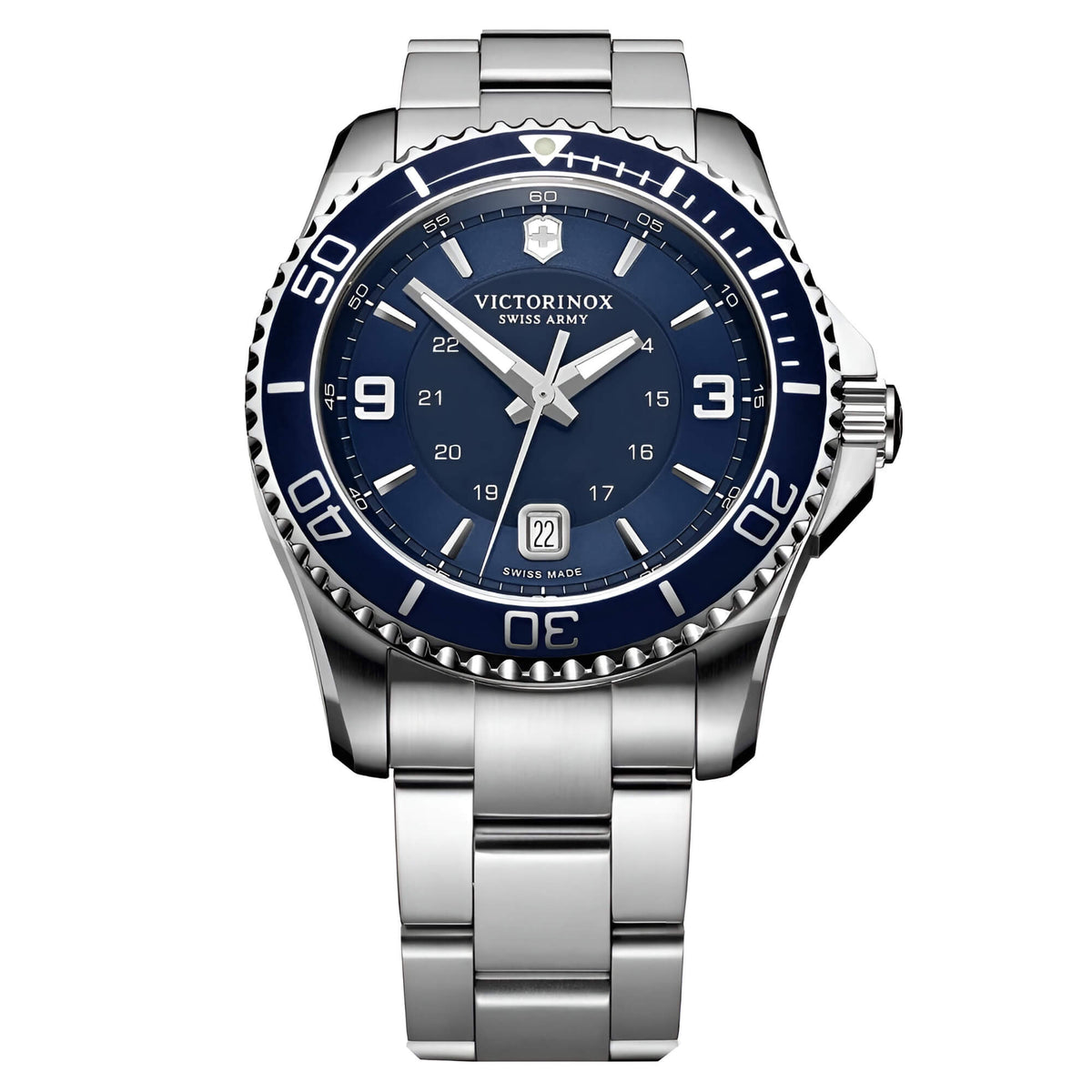 Victorinox Swiss Army 241602 Men's Maverick Large Navy Blue Dial