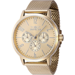 Invicta Women's Watch - Specialty Quartz Gold Tone Dial Steel Mesh Bracelet | 47629