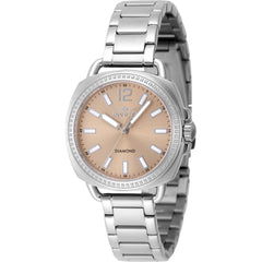 Invicta Women's Watch - Elite Diamond Light Brown Dial Silver Tone Bracelet | 48729