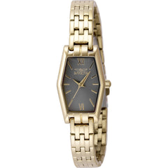 Invicta Women's Watch - Angel Quartz Charcoal Dial Yellow Gold Steel Bracelet | 49064