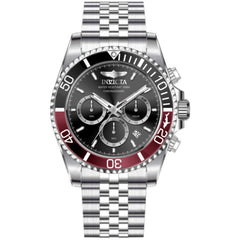 Invicta Men's Watch - Pro Diver Quartz Chronograph Stainless Steel Bracelet | 49838