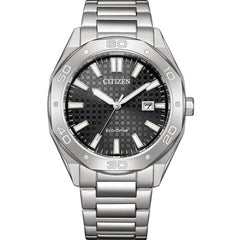 Citizen Men's Watch - Eco-Drive Black Dial Stainless Steel Bracelet | BM7630-80E