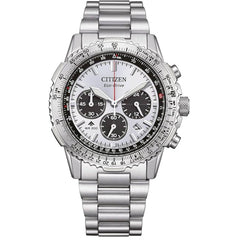 Citizen Men's Watch - Promaster Sky Chrono Eco-Drive Silver Tone Dial | CA4660-61A