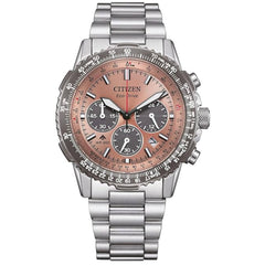 Citizen Men's Watch - Promaster Sky Chronograph Bronze Dial Bracelet | CA4664-60X