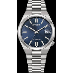 Citizen Men's Watch - Tsuyosa Automatic Blue Dial Silver Tone Bracelet | NJ0200-50M