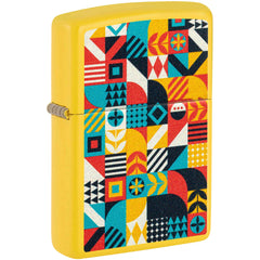 Zippo Windproof Pocket Lighter - Barn Quilt Design Classic Sunflower Finish | 46586