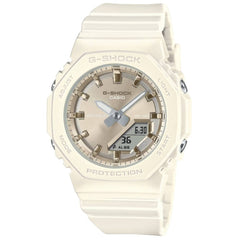 Casio Women's Dive Watch - G-Shock Quartz Ana-Digi White Resin Strap | GMAP2100ST-7A