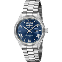Invicta Men's Watch - Specialty Quartz Dark Blue Stainless Steel Bracelet | 43935