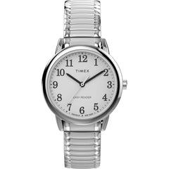 Timex Women's Watch - Easy Reader Quartz Silver Tone Expansion Bracelet | TW2V94700