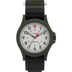 Timex Men's Watch - Expedition Acadia Quartz Green Case Fabric Strap | TW4B29300