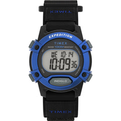 Timex Unisex Digital Watch - Expedition Quartz Grey Dial Fabric Strap | TW4B28900