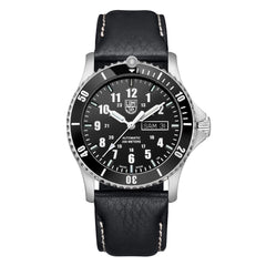 Luminox Men's Automatic Sport Timer Black Dial Leather Strap | XS.0921