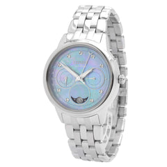 Citizen Women's Watch -Calendrier Moon-Phase Dial Silver Tone Bracelet | FD0000-52N