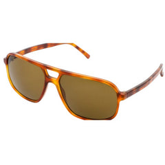 Andy Wolf Men's Sunglasses - Brown Acetate Full Rim Pilot Frame | RONALD D