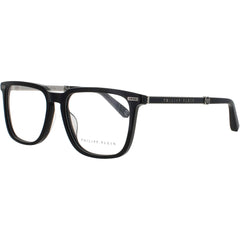 Philipp Plein Men's Eyeglasses - Acetate Shiny Black Full Rim Square | VPP058M 700