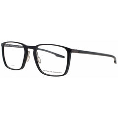 Porsche Design Men's Eyeglasses - Plastic Black Full Rim Rectangular Frame | P8732 55A