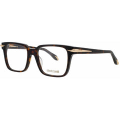 Roberto Cavalli Unisex Eyeglasses - Dark Havana Full Rim Square Frame | VRC019M 722