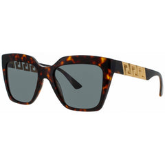 Versace Women's Sunglasses - Acetate Havana Full Rim Square Frame | 0VE4418 108/87