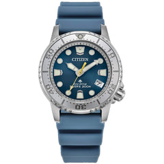 Citizen Women's Watch - Promaster Dive Blue Dial Polyurethane Strap | EO2027-09L