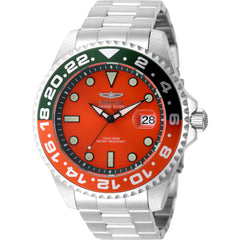 Invicta Men's Watch - Pro Diver Miami Automatic Orange Dial Silver Bracelet | 49118