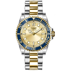 Invicta Men's Watch - Pro Diver Gold Dial Two Tone Stainless Steel Bracelet | 49697