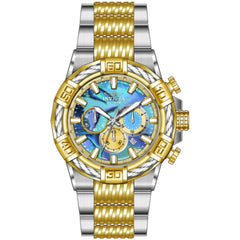 Invicta Men's Watch - Bolt Quartz Iridescent Dial Yellow Gold Bracelet | 49898