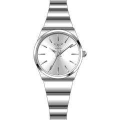 Invicta Women's Watch - Celestial Quartz White Dial Silver Tone Alloy Bracelet | 69051