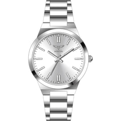 Invicta Women's Watch - Celestial Quartz Silver Tone Dial Alloy Bracelet | 69053