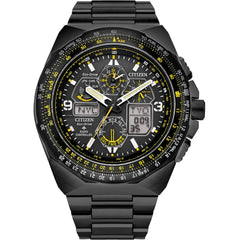 Citizen Men's Watch - Promaster Skyhawk A.T Chronograph Black Bracelet | JY8127-59E