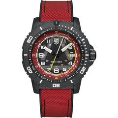 Luminox Men's Watch - Ice-Sar Rotating Bezel Red and Black Rubber Strap Date | 1095