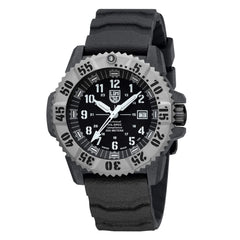 Luminox Men's Quartz Watch - Black Dial Rubber Strap Dive Military Spec | 3351.SET