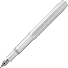 Kaweco Fountain Pen - AL Sport Silver Aluminum Barrel, Extra Broad (BB) | 10000426