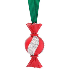 Swarovski Ornament - Holiday Cheers Dulcis Red and White with 170 Crystals | 5655439