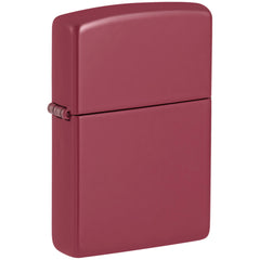 Zippo Windproof Pocket Lighter - Smooth Fresh Classic Red Brick Finish Metal | 49844