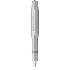 Kaweco Fountain Pen - Steel Sport Silver Brushed Barrel