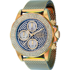 Invicta Women's Watch - Pro Diver White and Blue Dial Fire Amber Bracelet | 44258