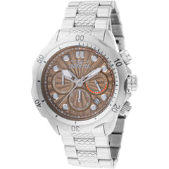 Invicta Men's Watch - Invicta Racing Chronograph Khaki Dial Silver Bracelet | 47751